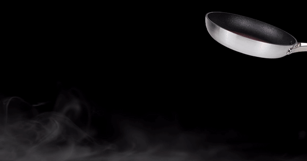 Emura non-stick pan heating