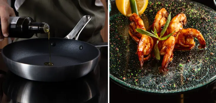 cooking after using Emura non-stick pan